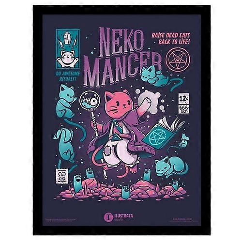 Ilustrata Nekomancer Framed Poster