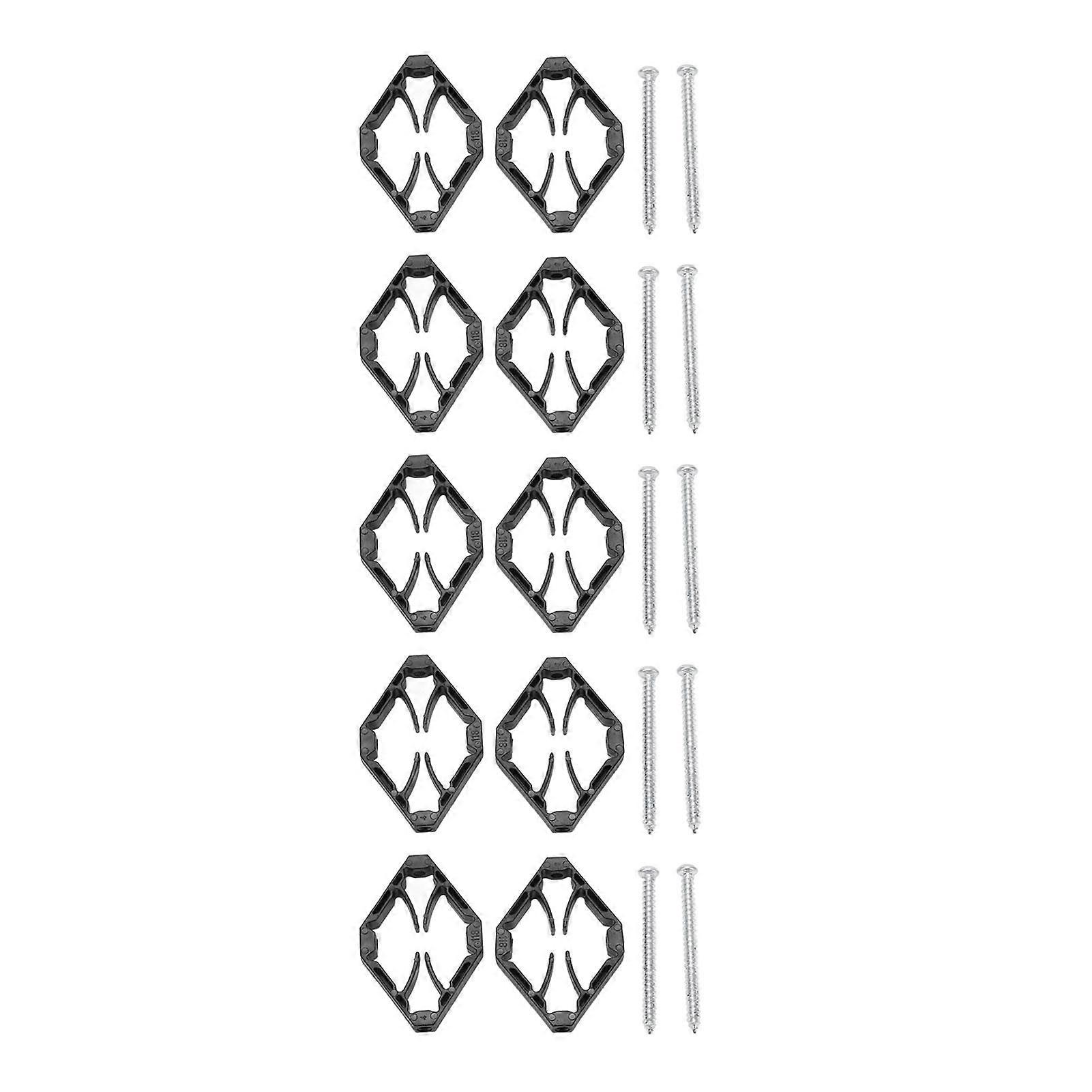 Kit de réparation de boîtiers de commutation, 10 ensembles, isolant et sûr, 32 à 50 mm, réglable, type 86