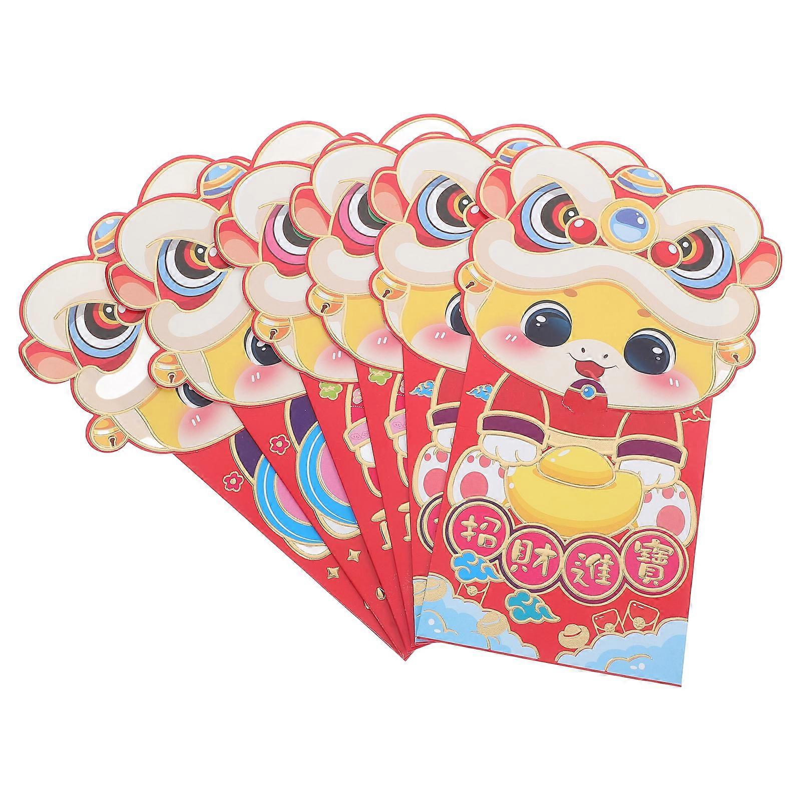 Chinese New Year Red Envelope Paper Envelopes for Storage 24Pcs Pack