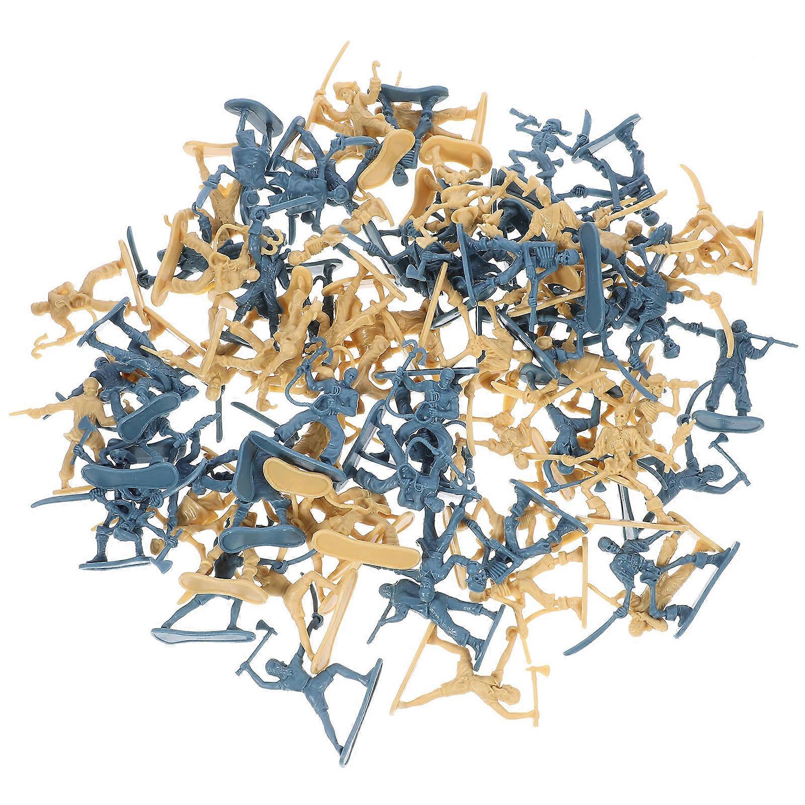 Pirate Soldier Figures Miniature Models for Decoration 320Pcs