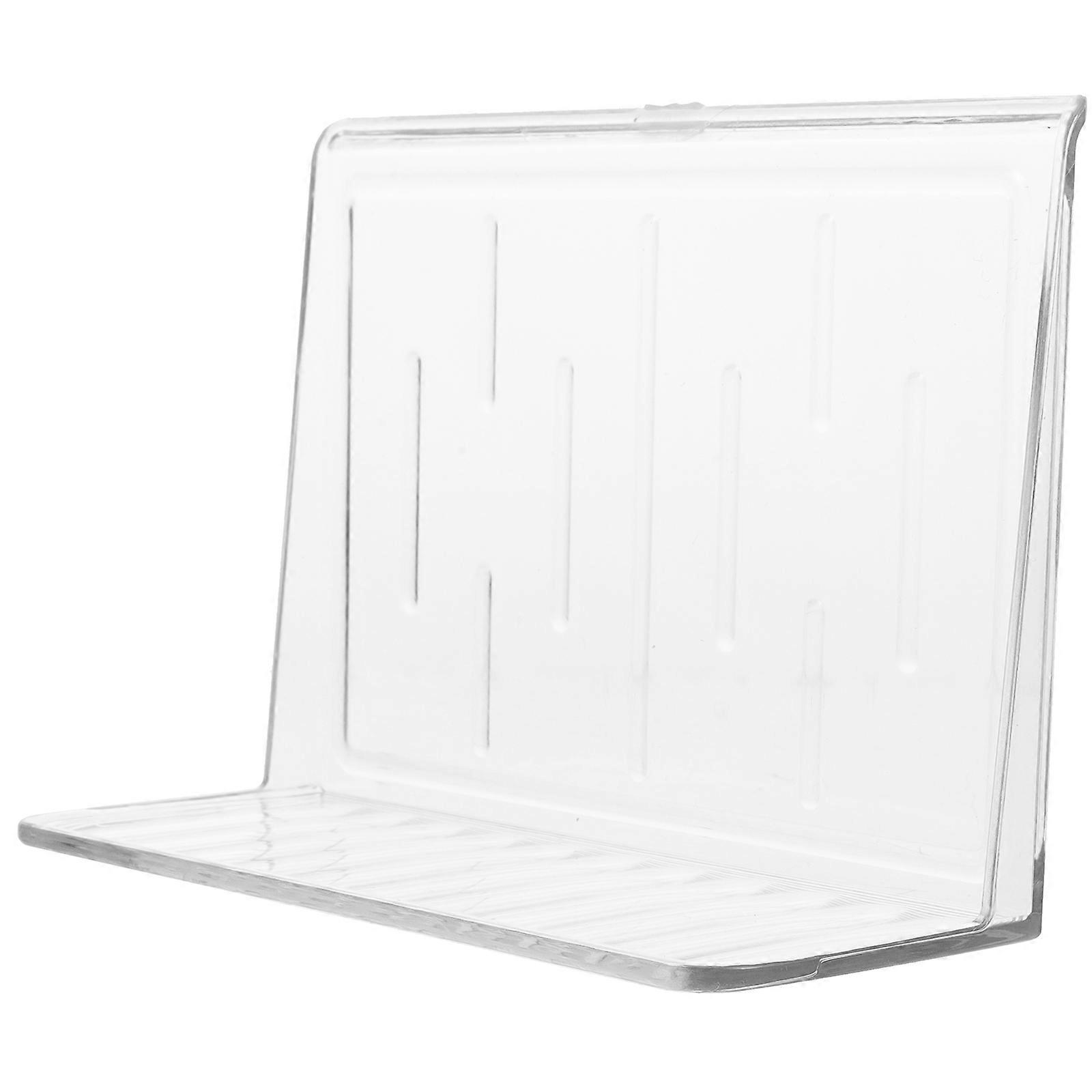 Transparent Bathroom Wall Shelf Organizer for Modern Bathroom Decor