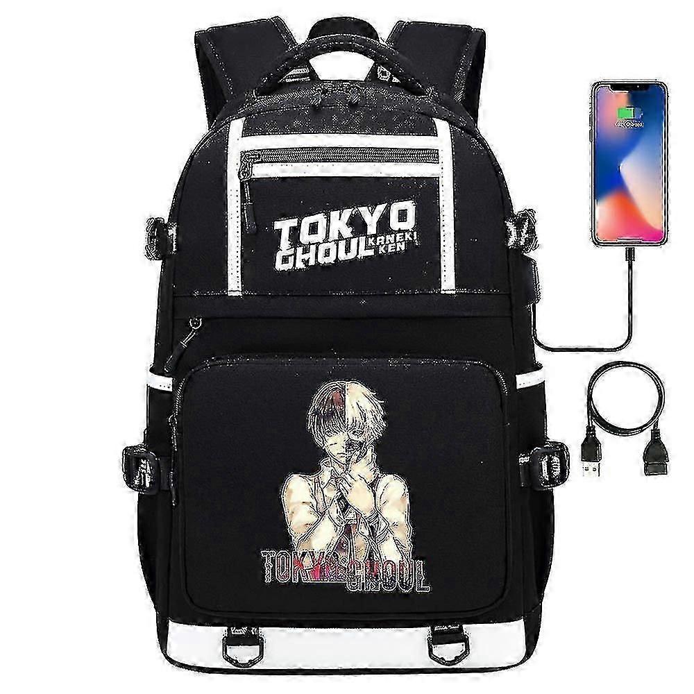 حقيبة ظهر طوكيو غول ري - أنيمي كانيكي كين تأثيري ، حقيبة مدرسية من النايلون ، حقائب سفر