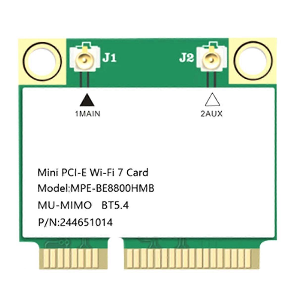 Wireless Network Wifi Card Adapter WiFi 7 Mini-Pcie Adapter