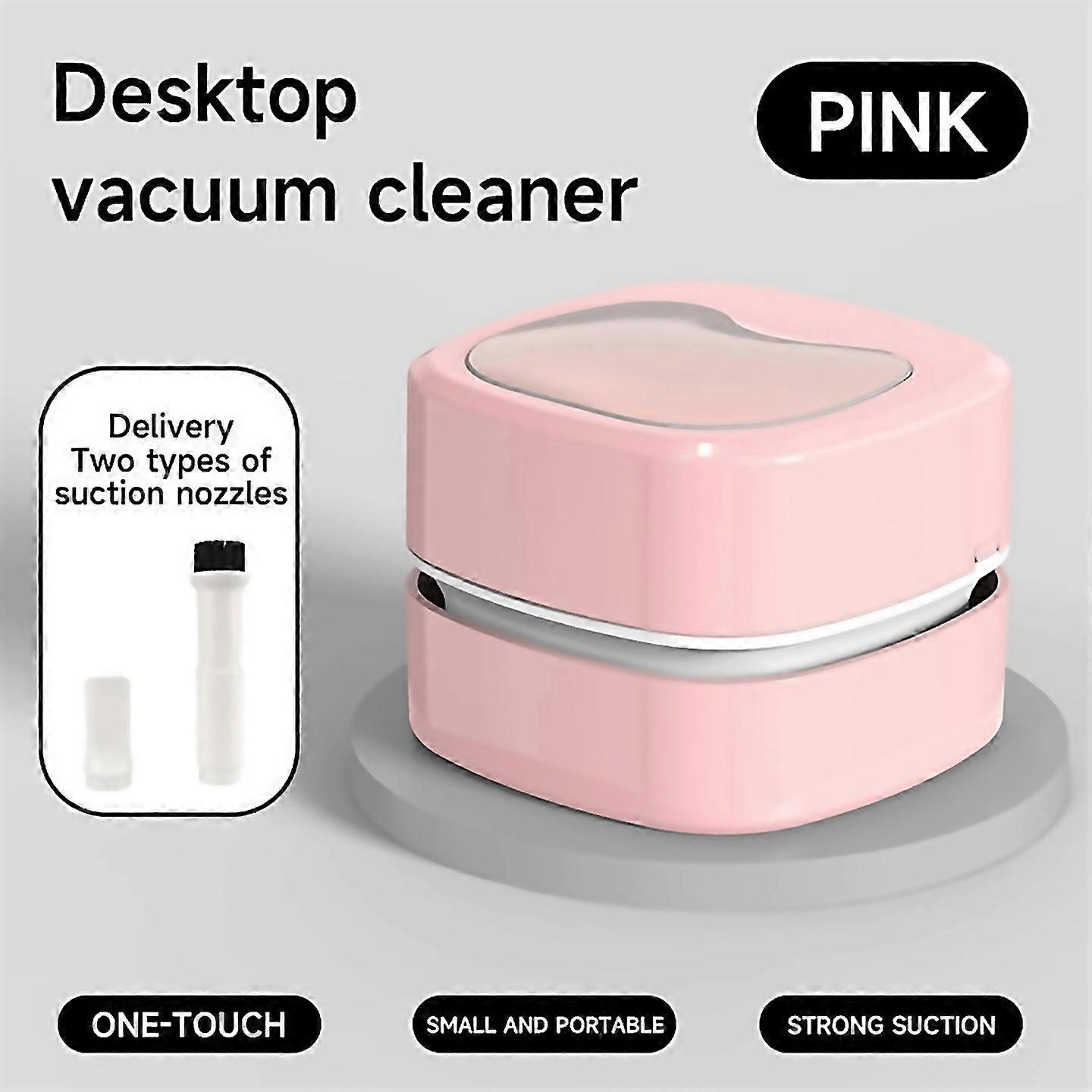 2pcs Desktop Vacuum Cleaner Cleaner Keyboard Eraser