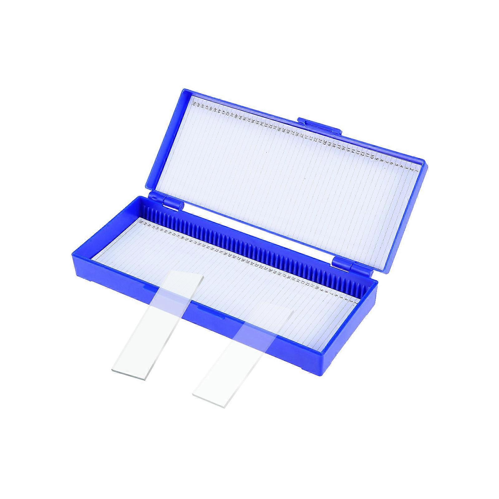 Microscope Slide Storage Biological Pathology Plastic Box for Holding Use 3Pcs