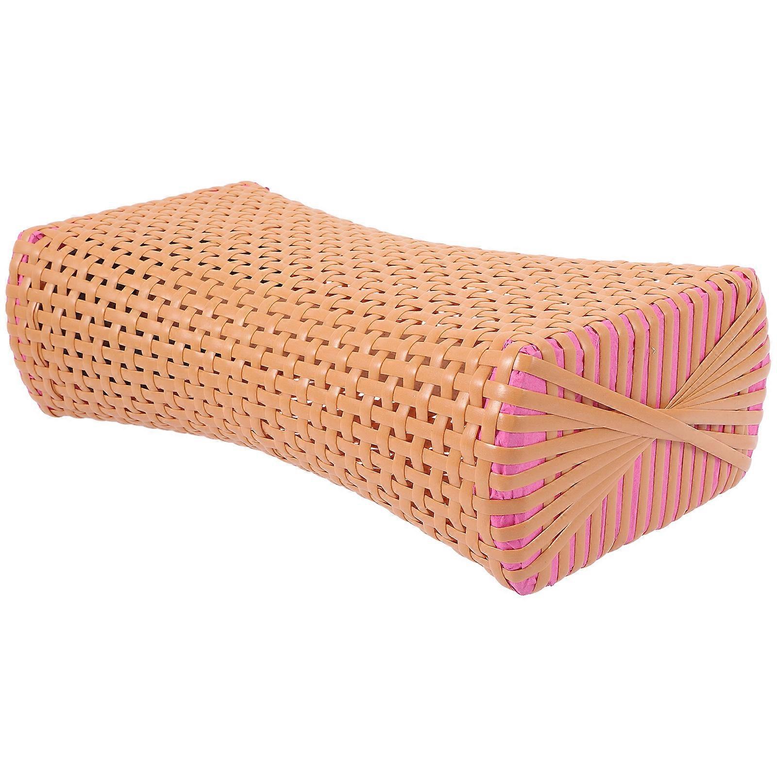 Breathable Pillow Simulated Bamboo Pillow for Elderly Comfort 2Pcs Set