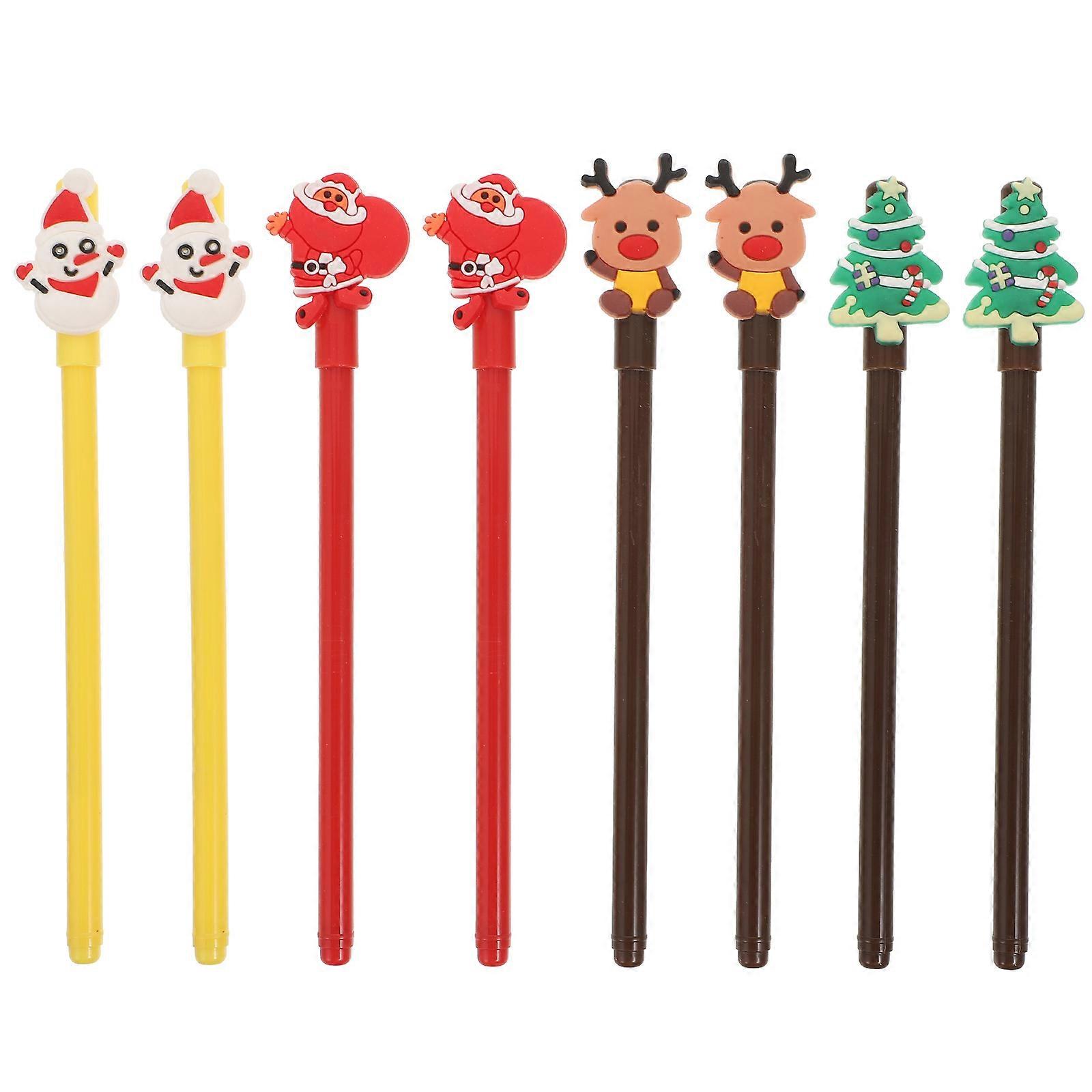 Assorted Color Christmas Gel Pens Creative Marker with 112Pcs for Kids