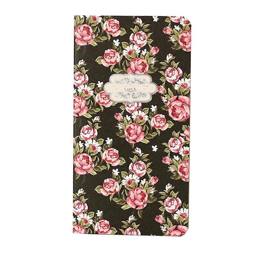 Notebook Antique Floral Design 2Pcs Daily Planner For Kids Students 16 X 8.6 Cm For Note-Taking And Journaling