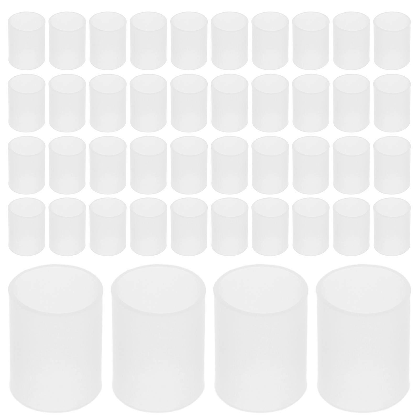 TPE Tube Pillow Stuffing 2Pcs 0.31X0.24X0.24In For Neck Support Adjustable Height On Bed Sofa