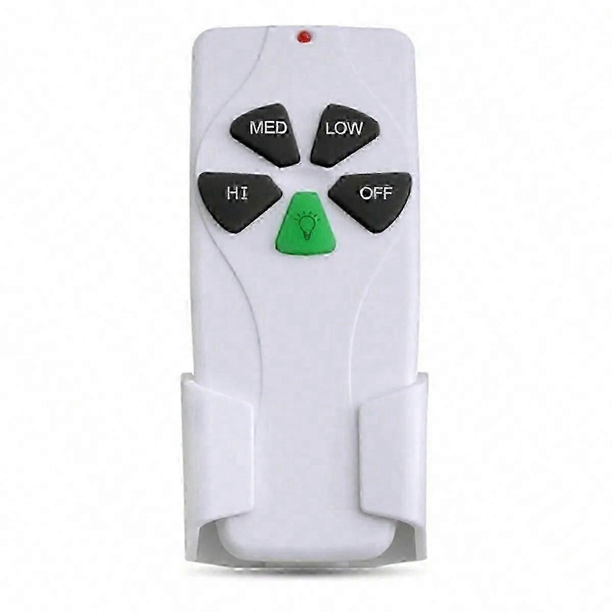 Universal Ceiling Fan Remote Control - 3-Speed Operation Compatible with Multiple Models