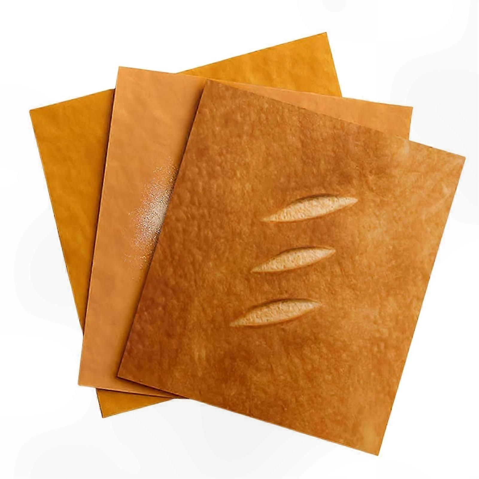 Artisanal Bread-Themed Wrapping Paper with Loaf and Toast Designs for Unique Gift Presentation