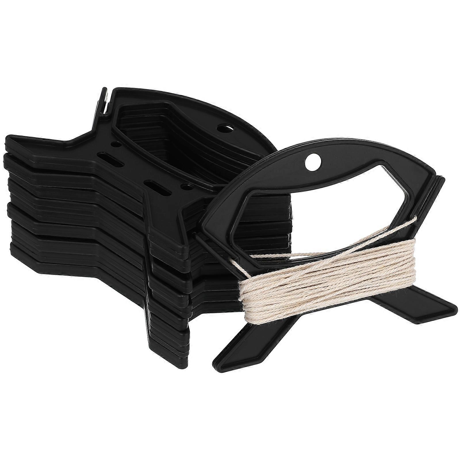 Cord Storage Reel Black for Wire Winding 30Pcs Cable Organizer