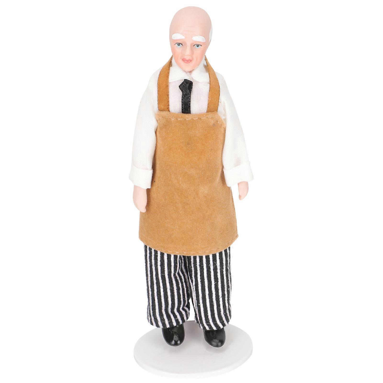 Miniature Scale Figure People Scale Models Imitated People Figurine 4Pcs Set