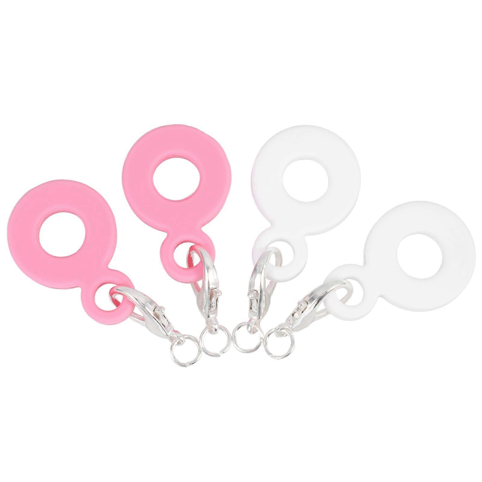 Straw Reusable Pendant For Drinkware Decoration And Diy Projects 4Pcs
