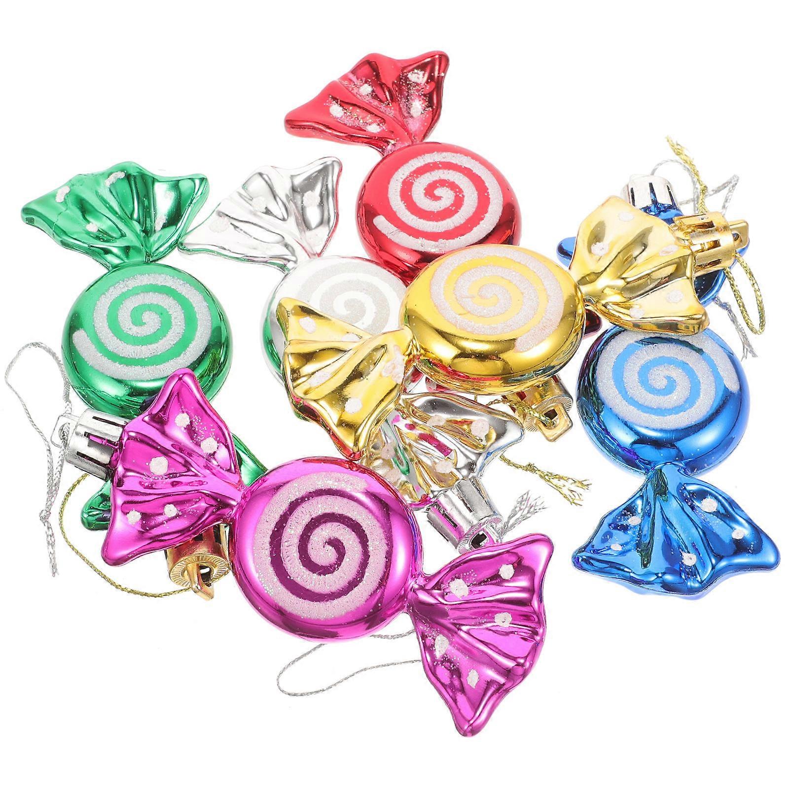Hanging Pendant for Christmas Tree Decoration 3Pcs Assorted Colors