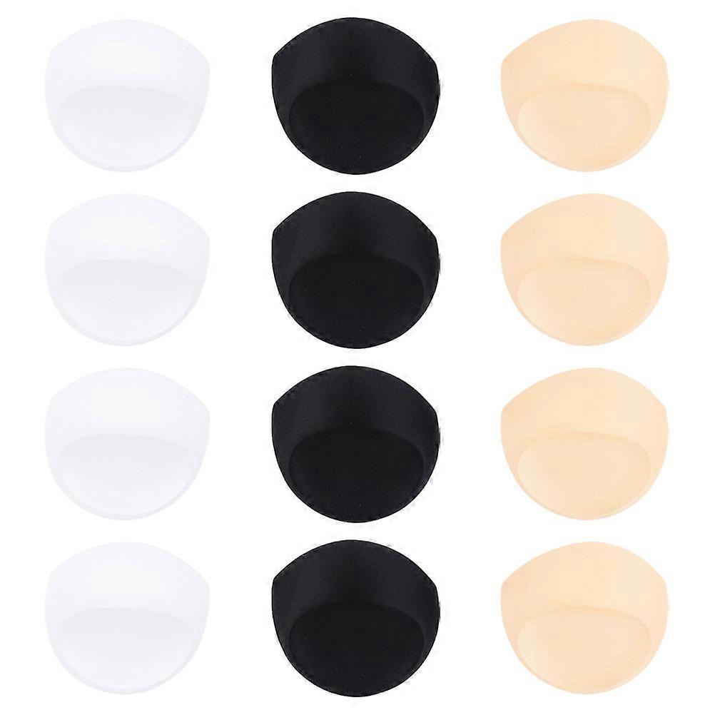 Push Up Bra Pads Sponge Bra Pads Inserts for Women 24Pcs Assorted Color