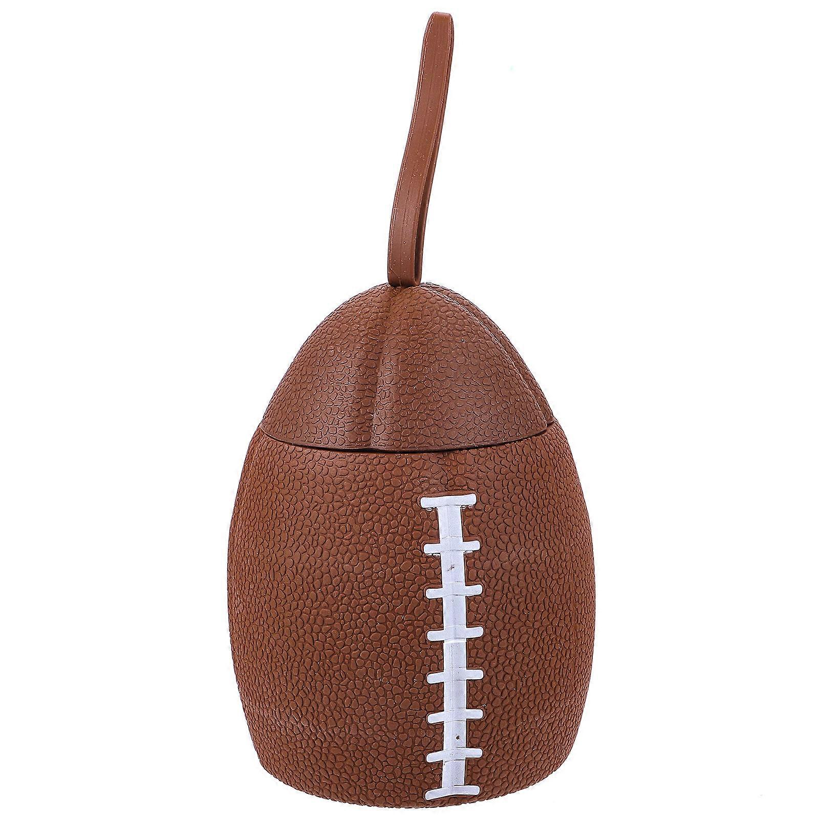 Collapsible Water Bottle Coffee PP Material Rugby Shape for Storage and Water Container