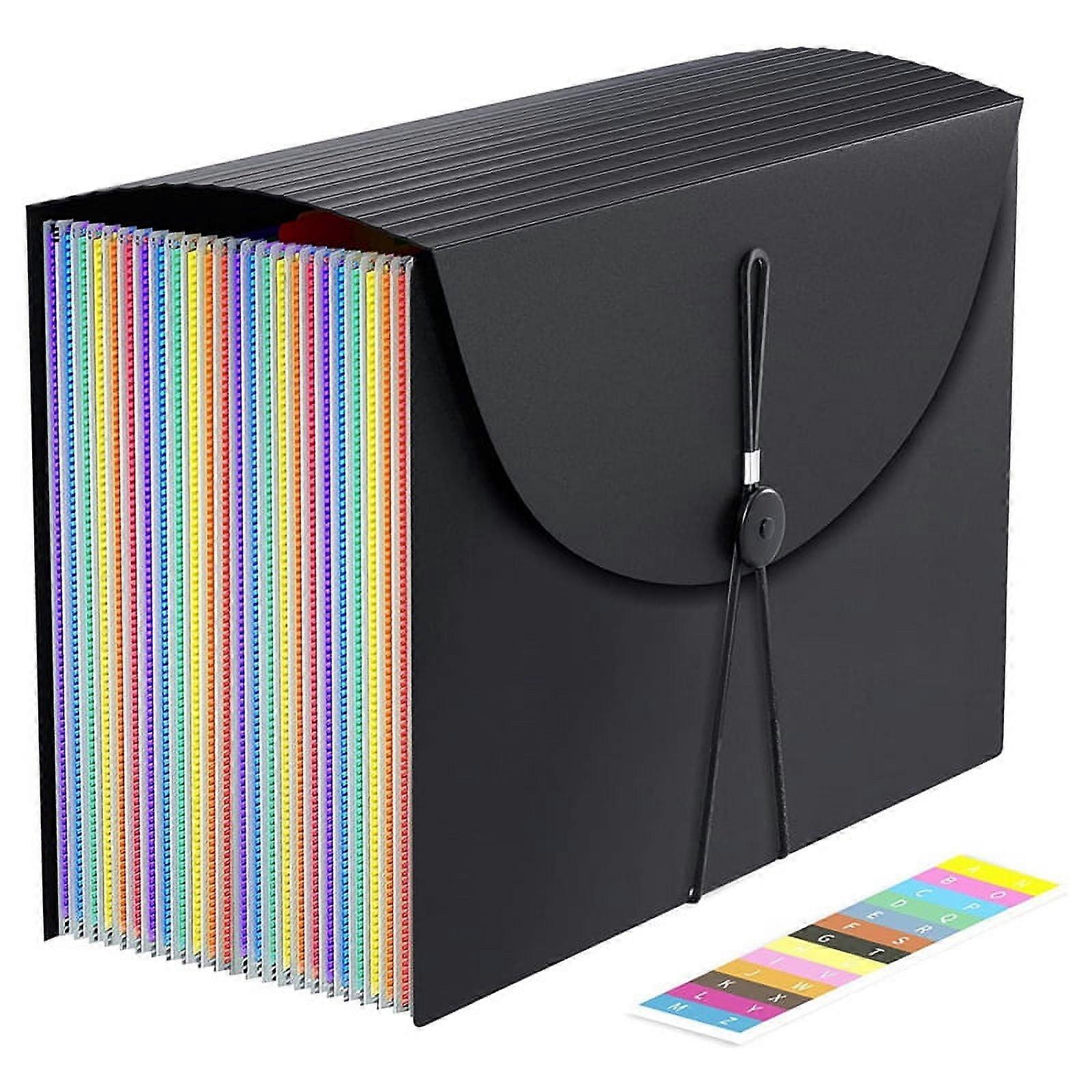 Accordian File Organizer,Expandable File Folder,Portable Accordian Folder Letter Size,for Paper Documents A4 Letter Size