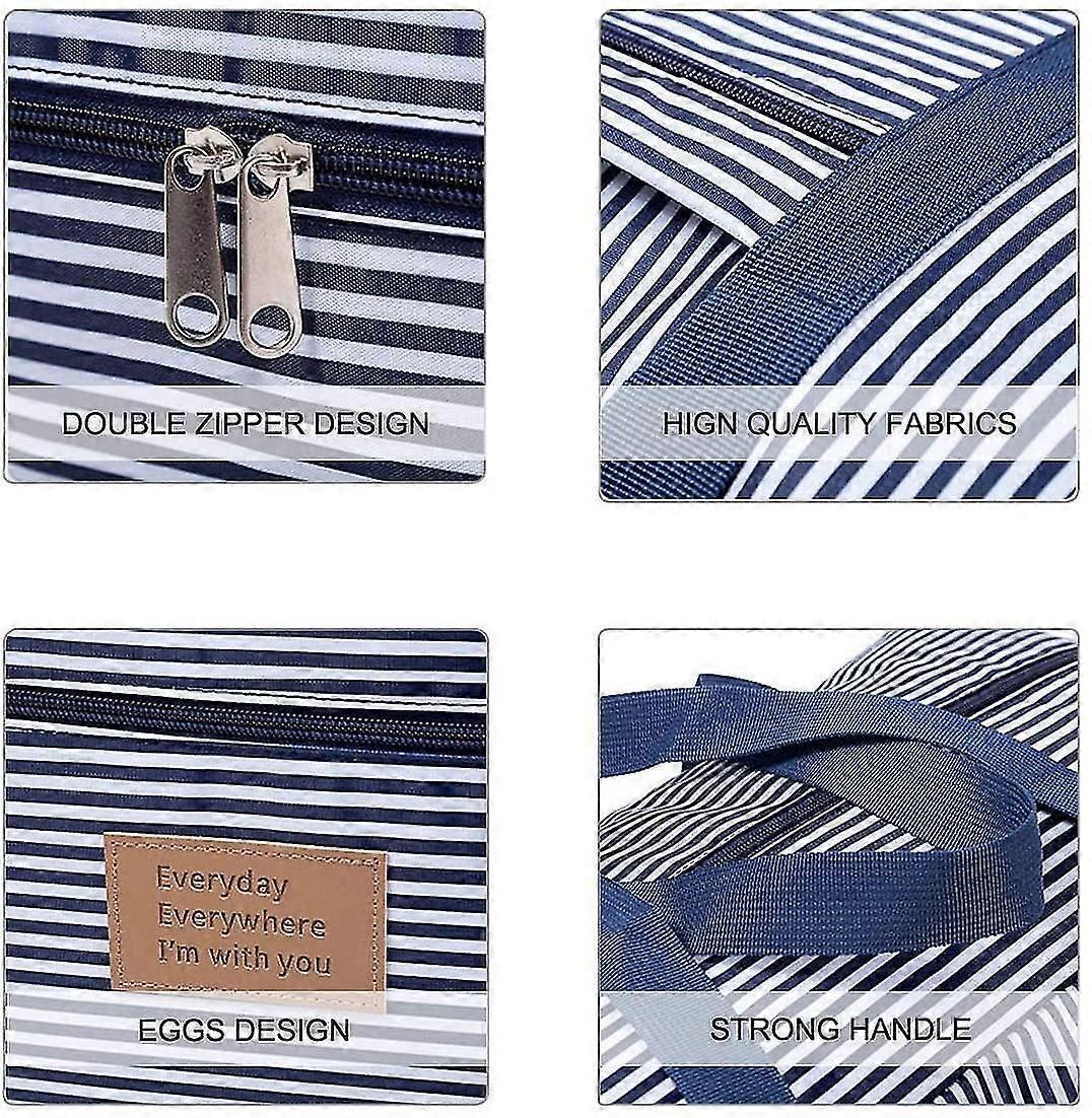 Storage Bags With Zips, Duvet Storage Bag, Large Storage Bags For Clothes, Bedding, Quilt, Blankets, Moving, Made Of Better, Comfortable Andblue Fabri
