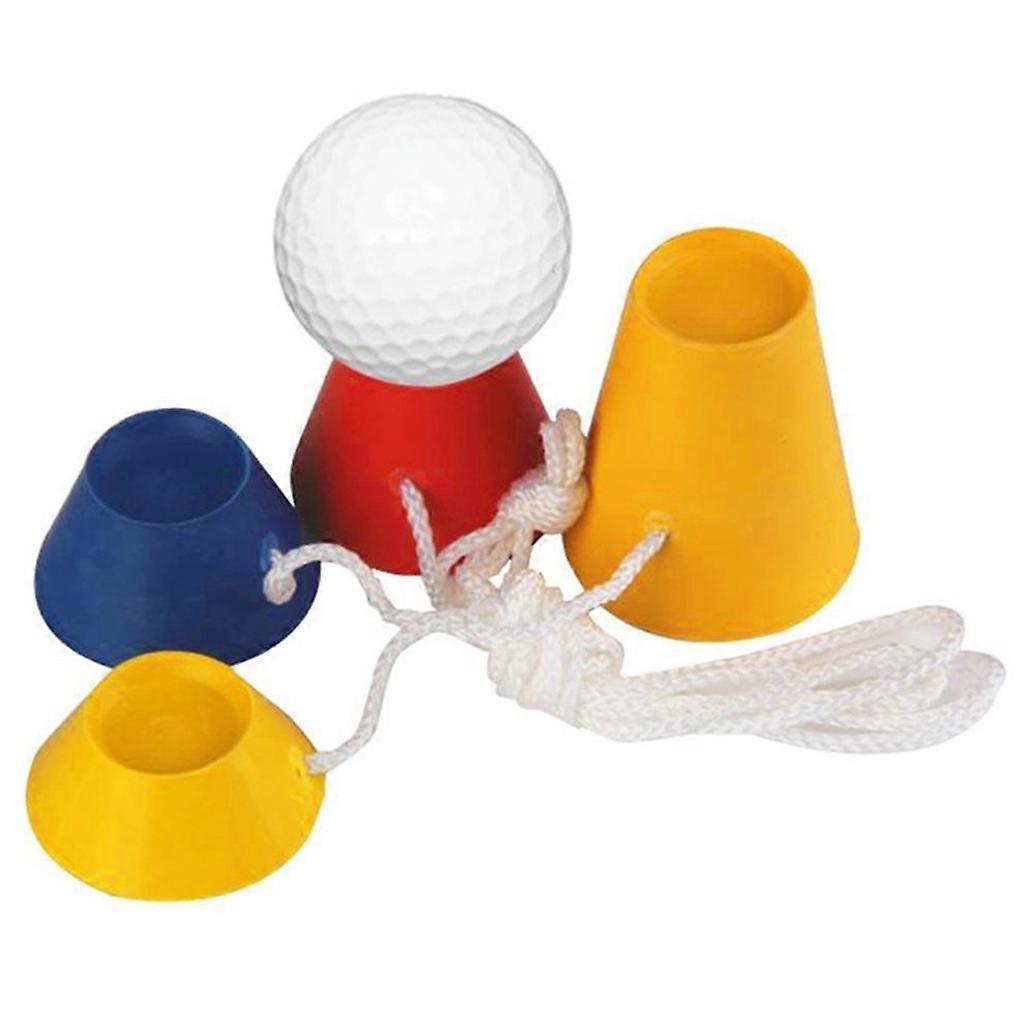 Golf Tee Ball Holder Driving Range Beginners Training Aid Sports Practice