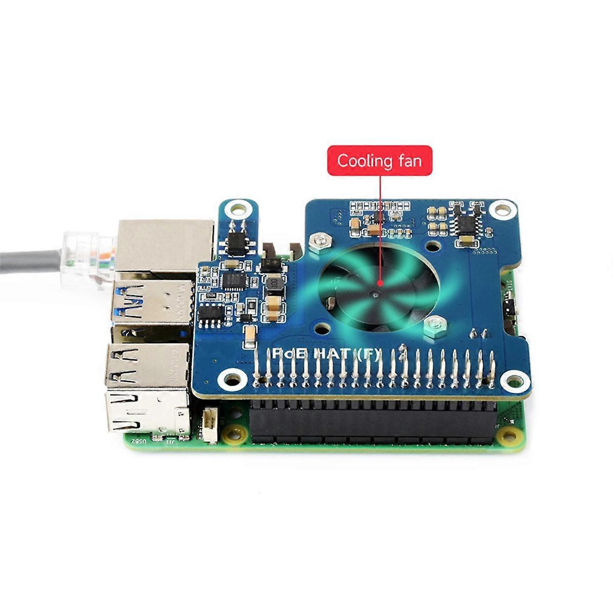 5 PoE HAT Power over Ethernet 802.3af Moudle for Pi5