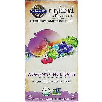 Garden of Life, Organics, Women's Once Daily, 60 Vegan Tablets