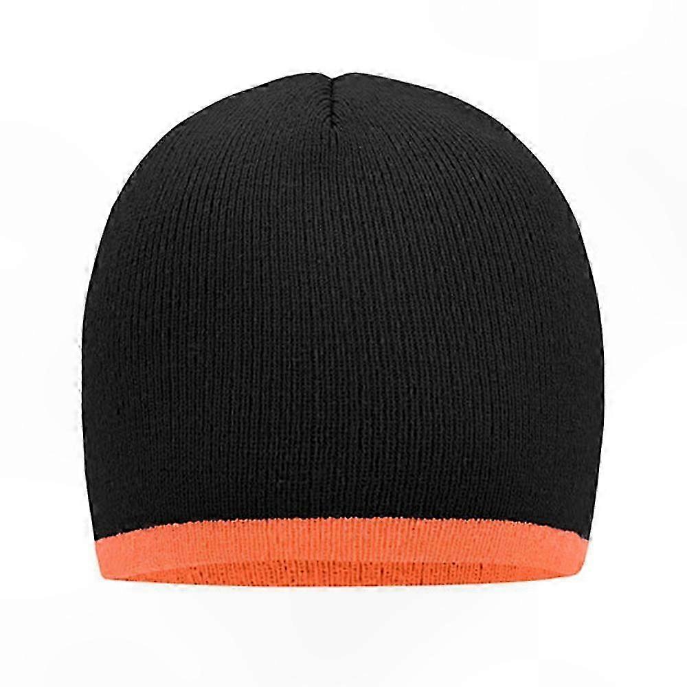 Căciulă Beanie Colorblock Edge pentru bărbați și femei, accesoriu elegant de iarnă