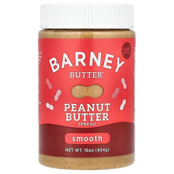 Barney Butter, Peanut Butter Spread, Smooth, 16 oz (454 g)
