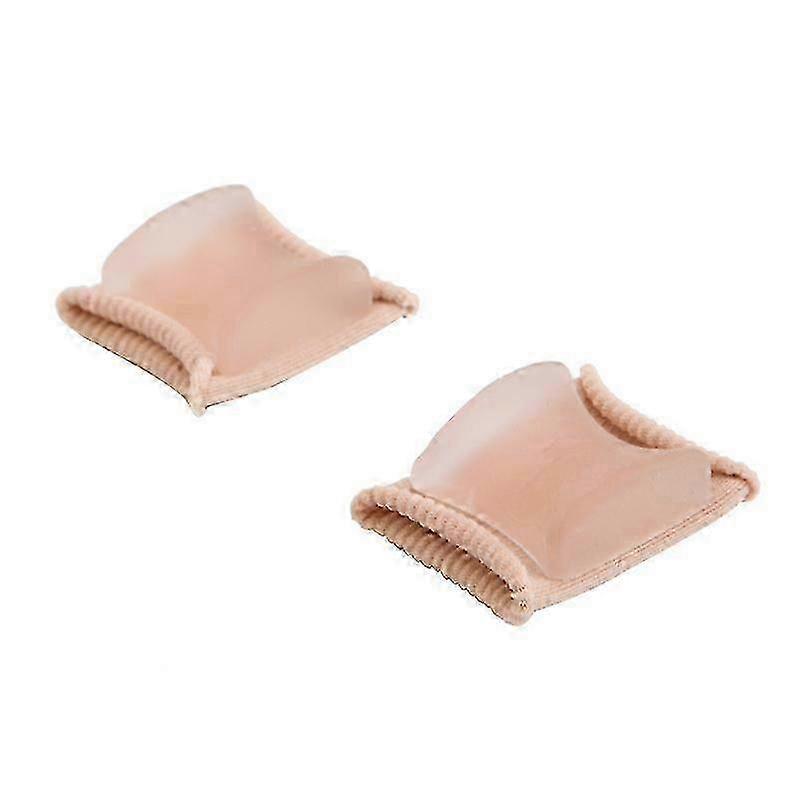 2 Pieces/Pair Big Toe Valgus Orthosis, Big Toe Spacer, Orthotic Sleeve with Gel Toe for Dancing, Running, Hiking