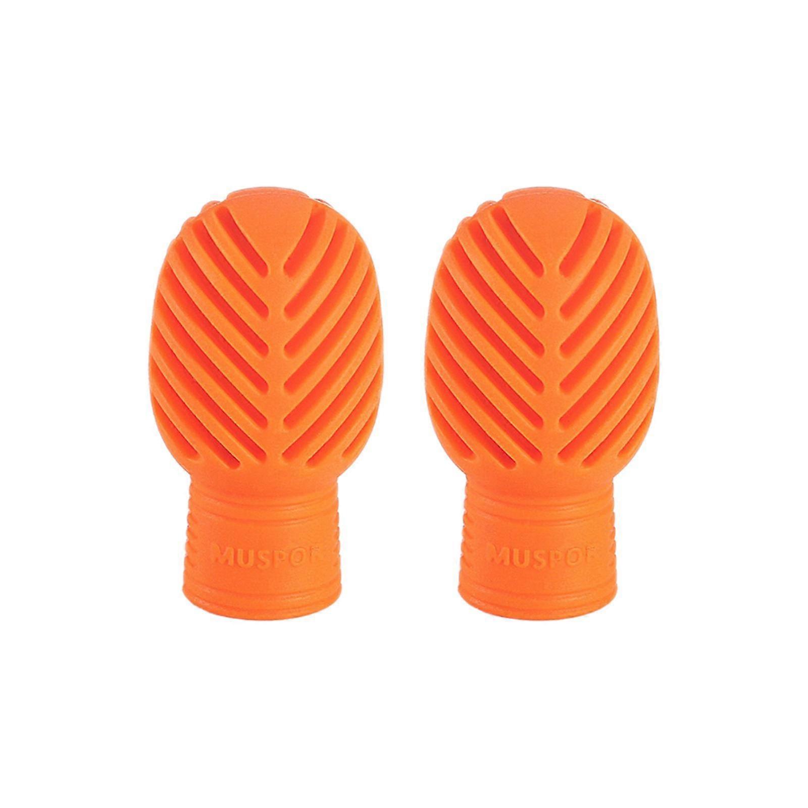 2x Drumstick Dampeners Portable Mute Replacement Drum Practice Tips for Drum