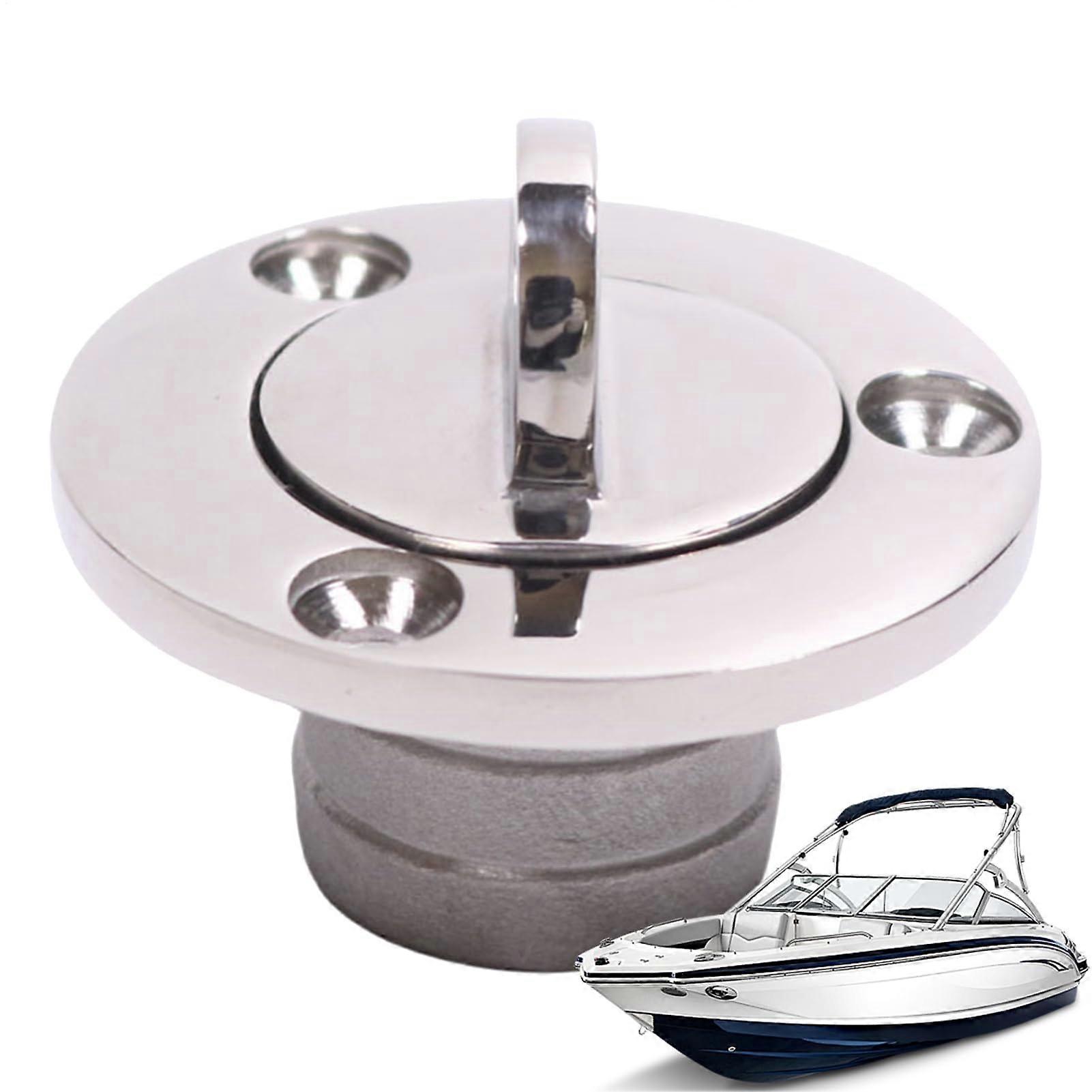 1 Inch Boat Caps With Solid Wire Design, Hull Lock Unit Compatible, Water Outlet Protection, Strong Drain Plug