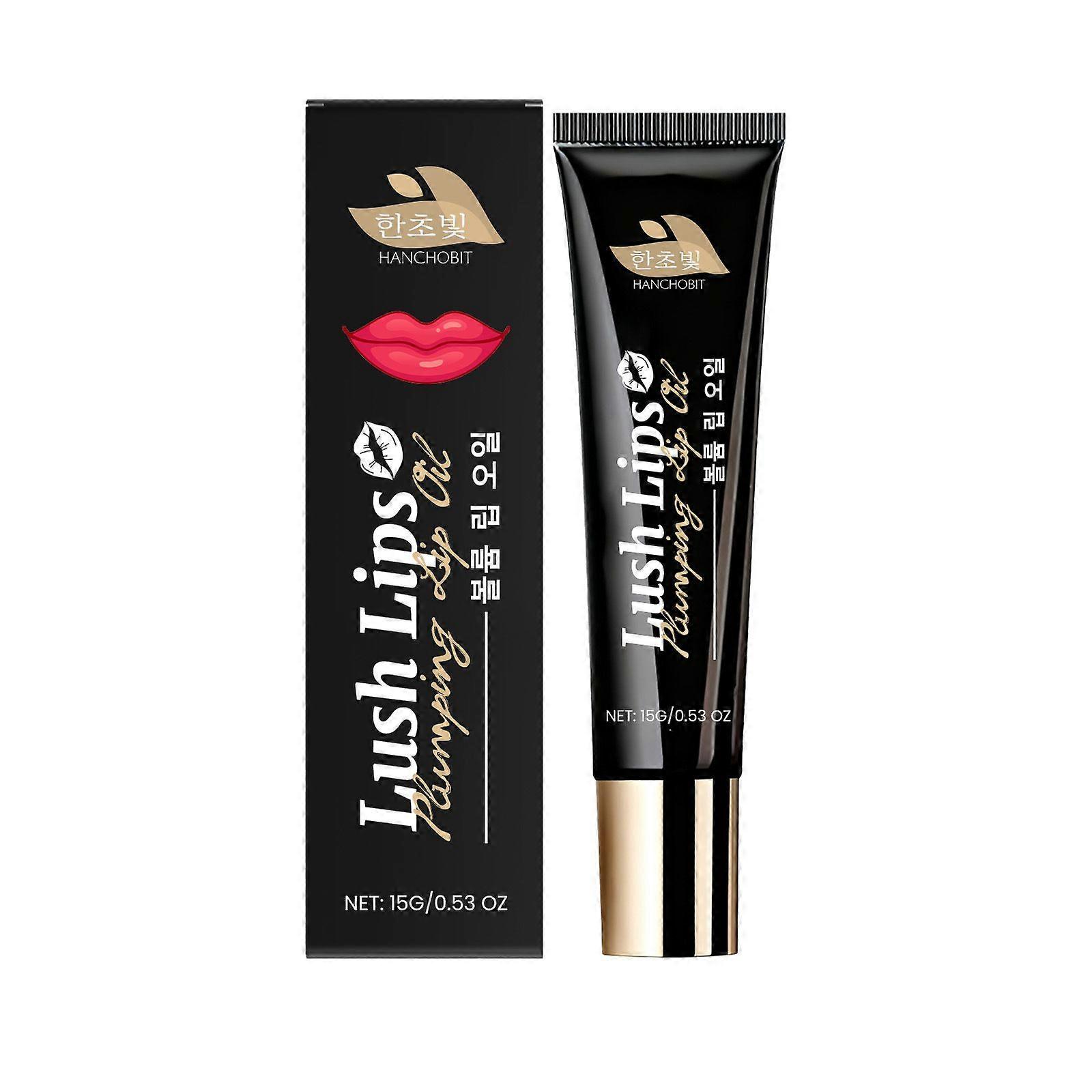 Lip Plumper Oil Instantly Volumising Increase Lip Elasticity Lip Plumper Gloss, Long-lasting Moisturize Help Fade Dark Lip, Reduce Lip Fine