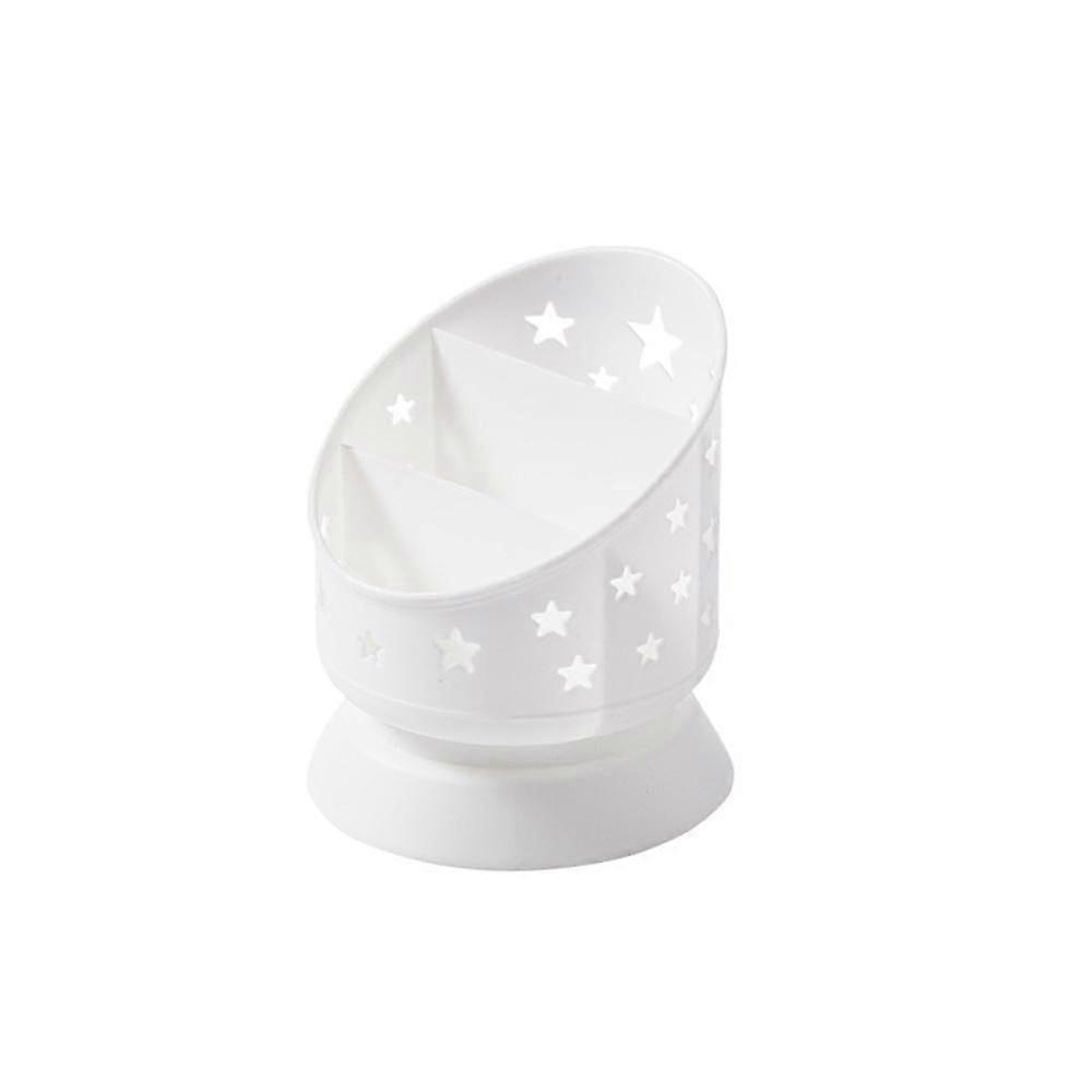 PP Storage Box, Circular With Star Pattern For Students Plastic Storage Box