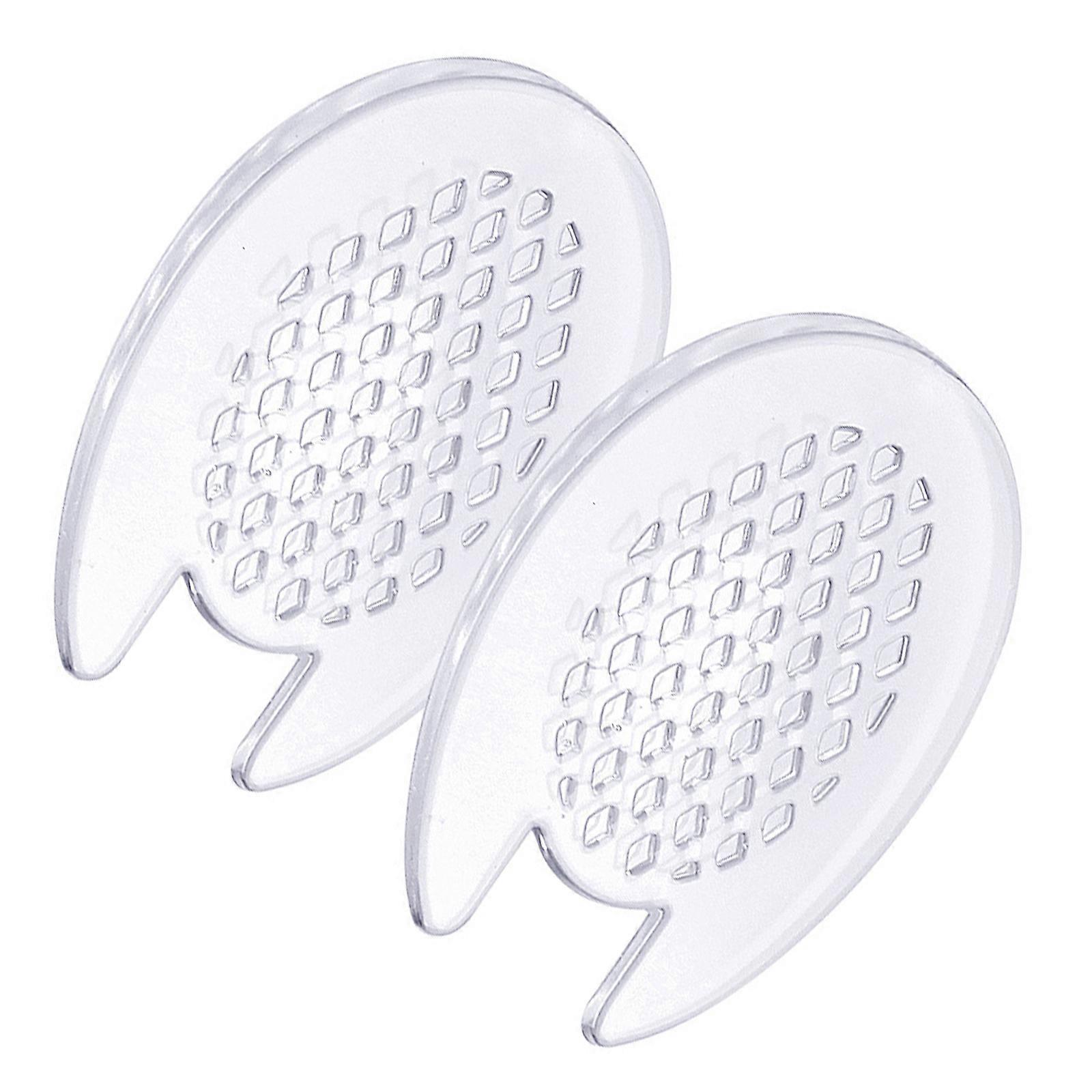 Modifiable Half Size Heel Inserts With Massage Texture Slip Proof Foot Support For Raised Shoes And Bone Issues Multicolor