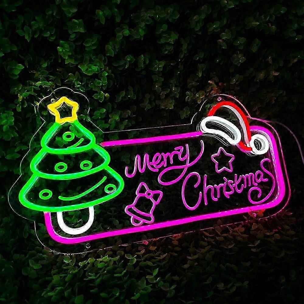 Custom neon sign Christmas decor with USB power