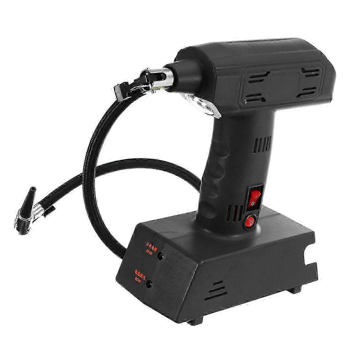 12V Air Compressor Portable Electric Rechargeable Pump Cordless Power Inflator With Usb