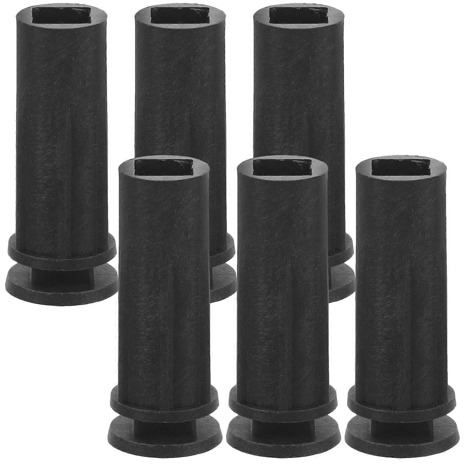 6Pcs Plastic Xmas Tree Bases Practical Xmas Tree Holders Tree Fixators Black