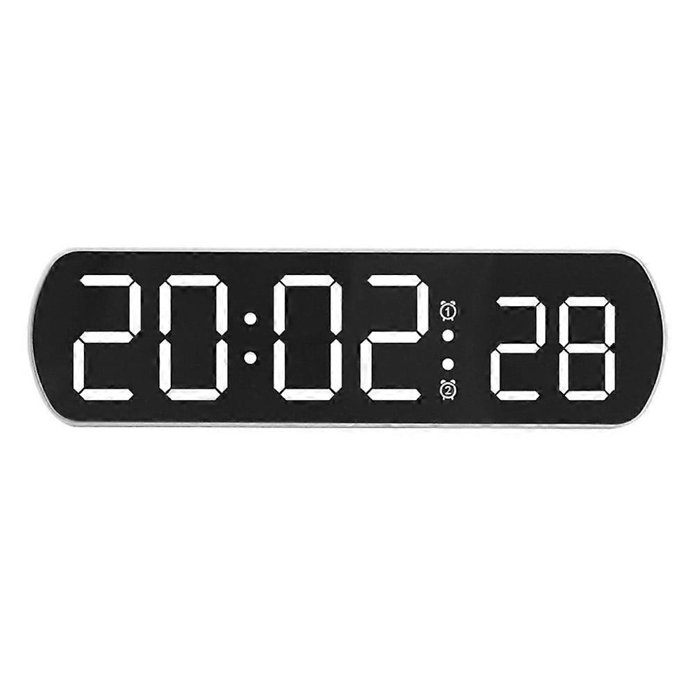 1 Pcs Digital Alarm Clock, Electronic Clock LED Multi-Function Clock Multiple Alarm Clocks with Temperature
