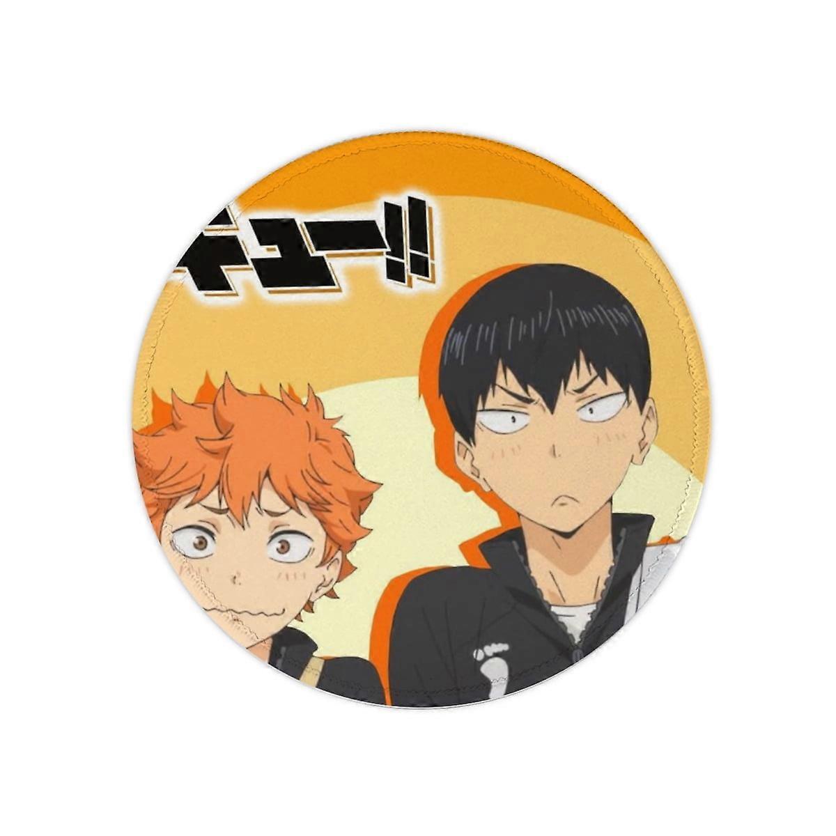 Haikyuu Mouse pad dirty anti-slip wrist pad Round computer desk pad