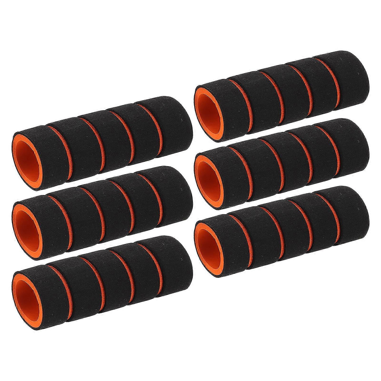 Doorway Pull Up Bar Sponge Handle Grips Set Non Slip Attachment 6Pcs