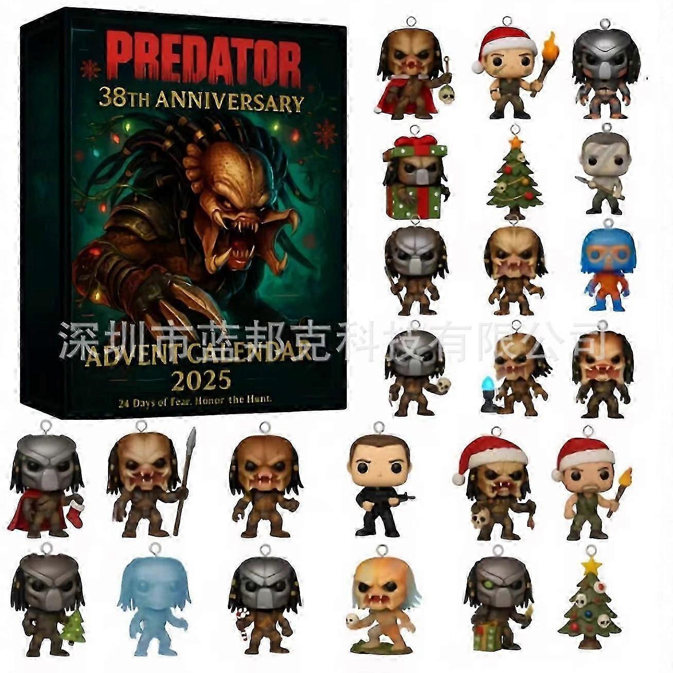 Predator 38th Anniversary 2025 Predator 38th Anniversary Advent Calendar Blind Box