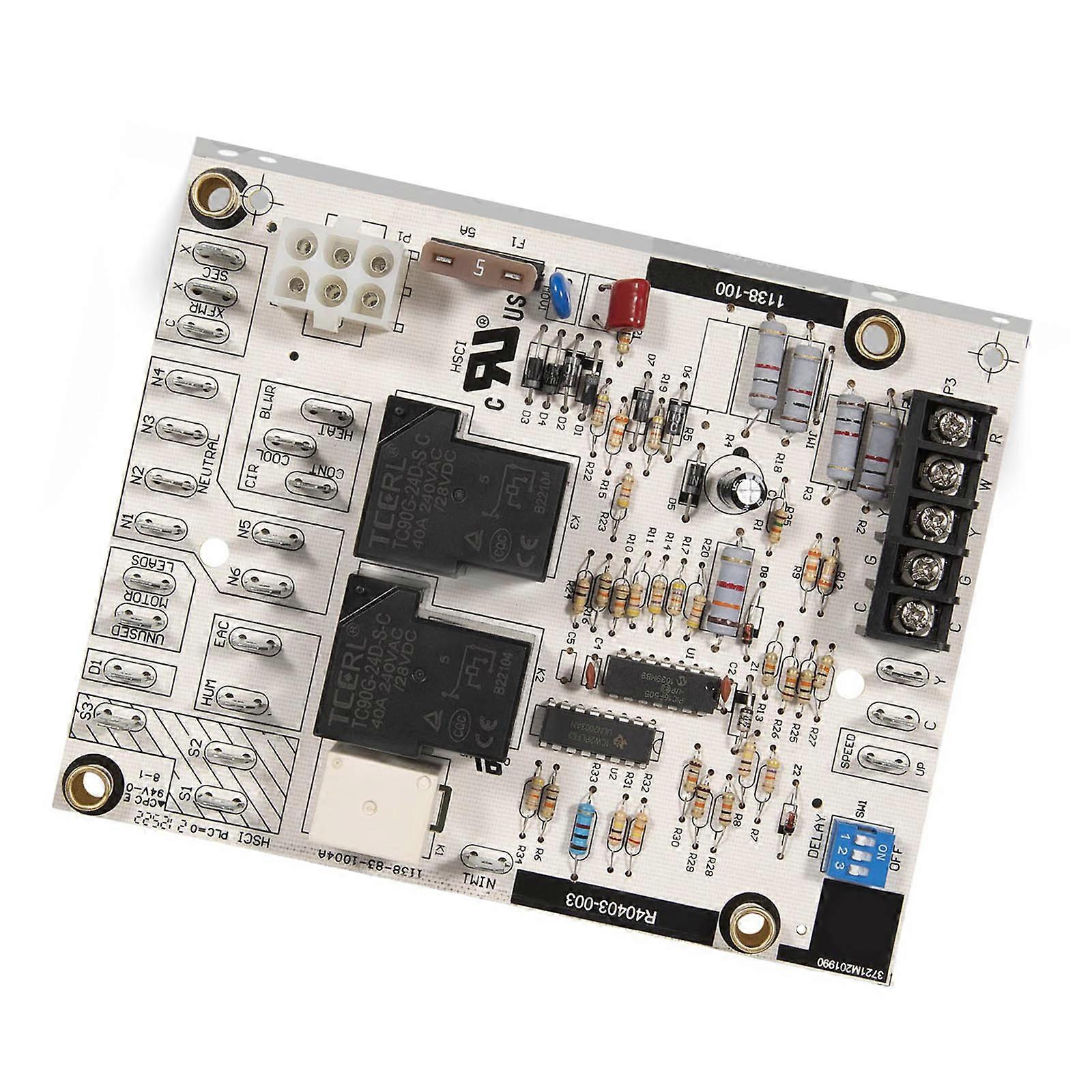 Professional Furnaces Blower Control Circuit Board R40403 003 Replacement for Temperature Regulation In Residential Use Multicolor