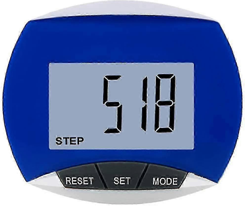 Clip-On Pedometer for Elderly - Simple Step Tracker for Active Lifestyles