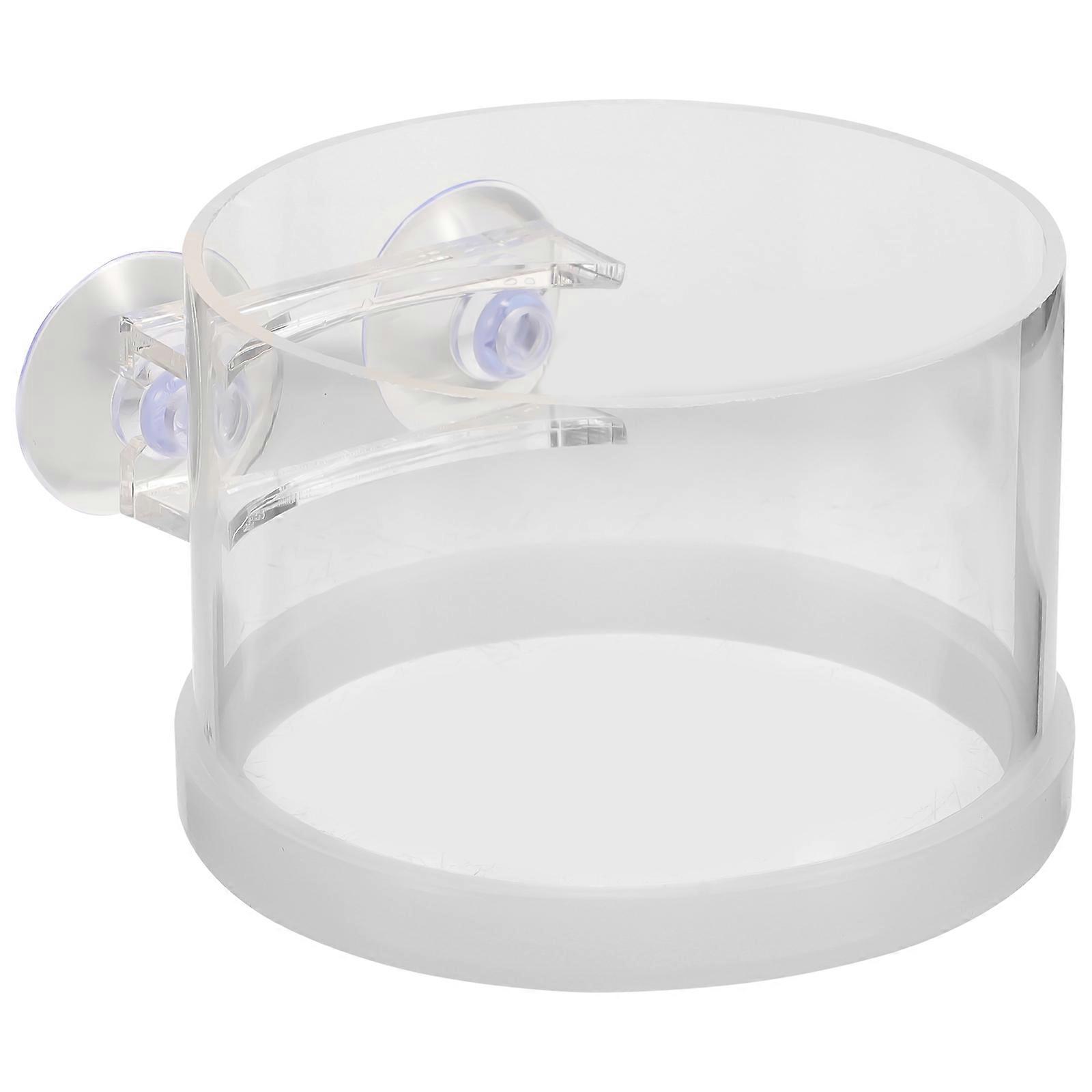 Fish Feeder Feeding Holder Floating Feeder with Suction Cup for Aquarium