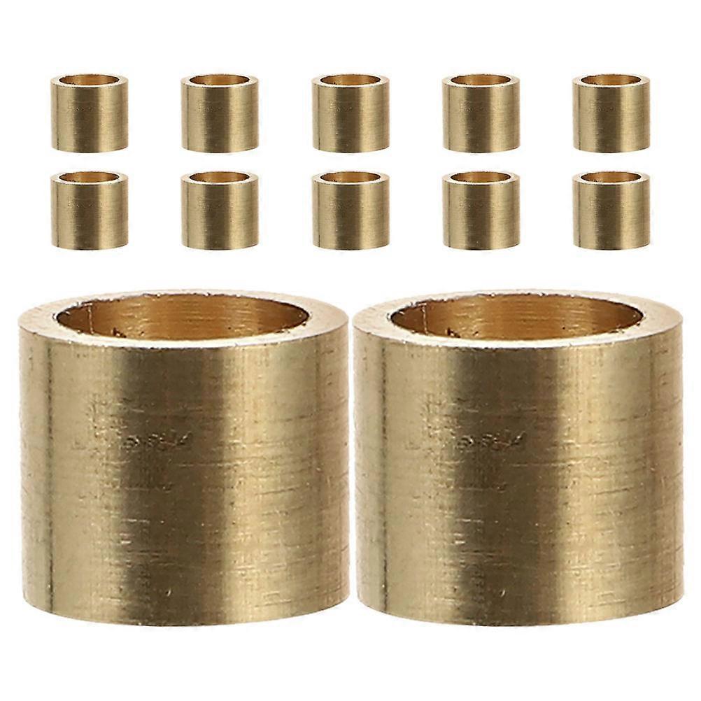 Snooker Pool Cue Tips Ferrules 36 Pcs Copper Material Increase Accuracy And Provide Fit For Cue Stick In Competitive Tournaments