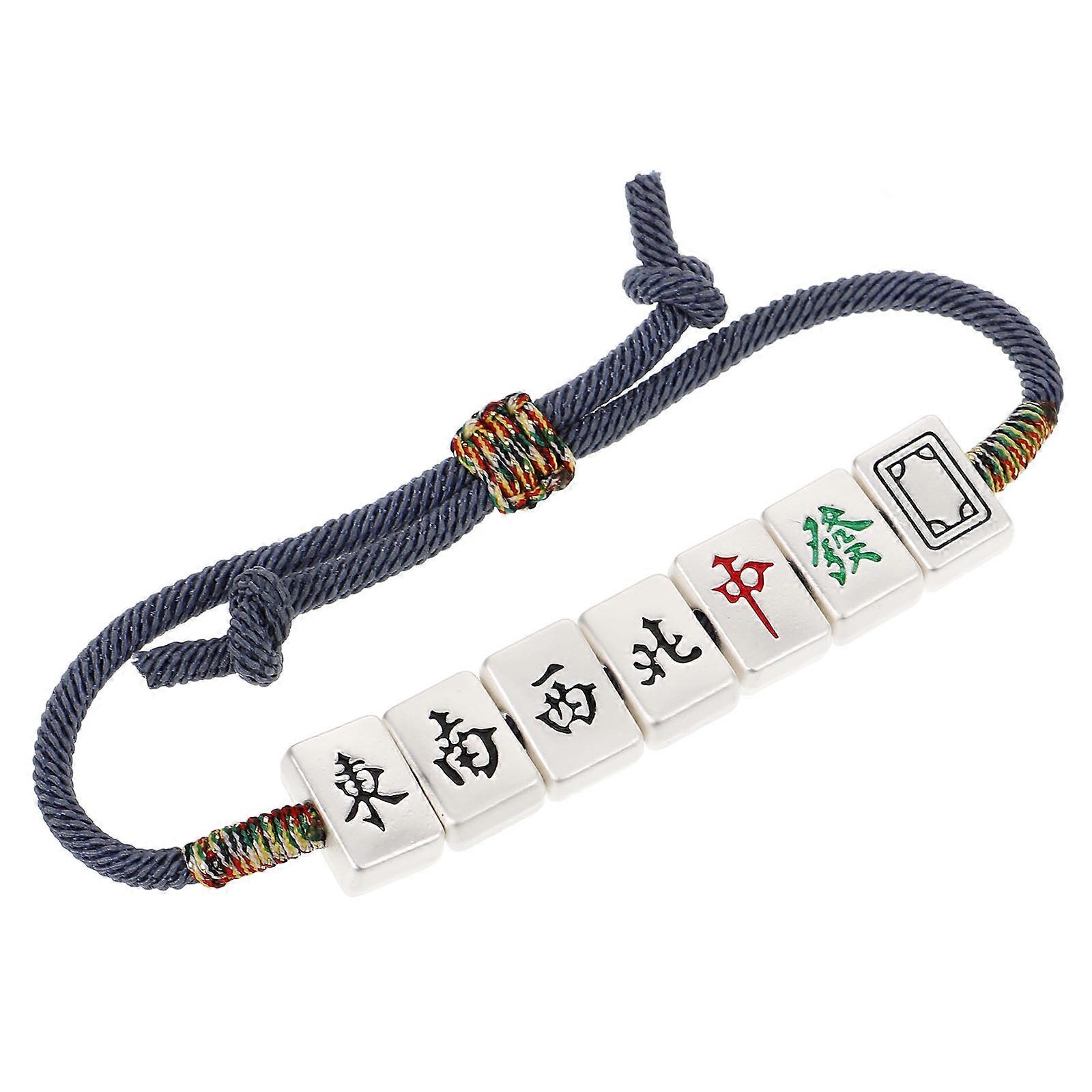 Multi-colored Woven Bracelet Braided Couples Dating Adjustable Size 1Set