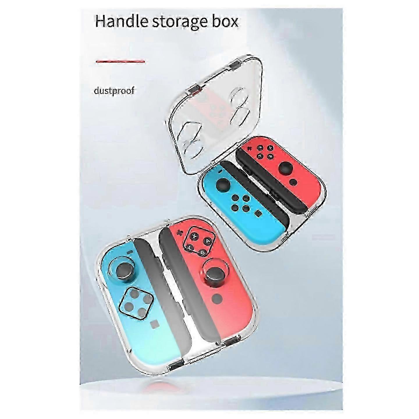 For Storage Case For Switcholed Joycons Handle Storage Box Fruugo Uk Black w