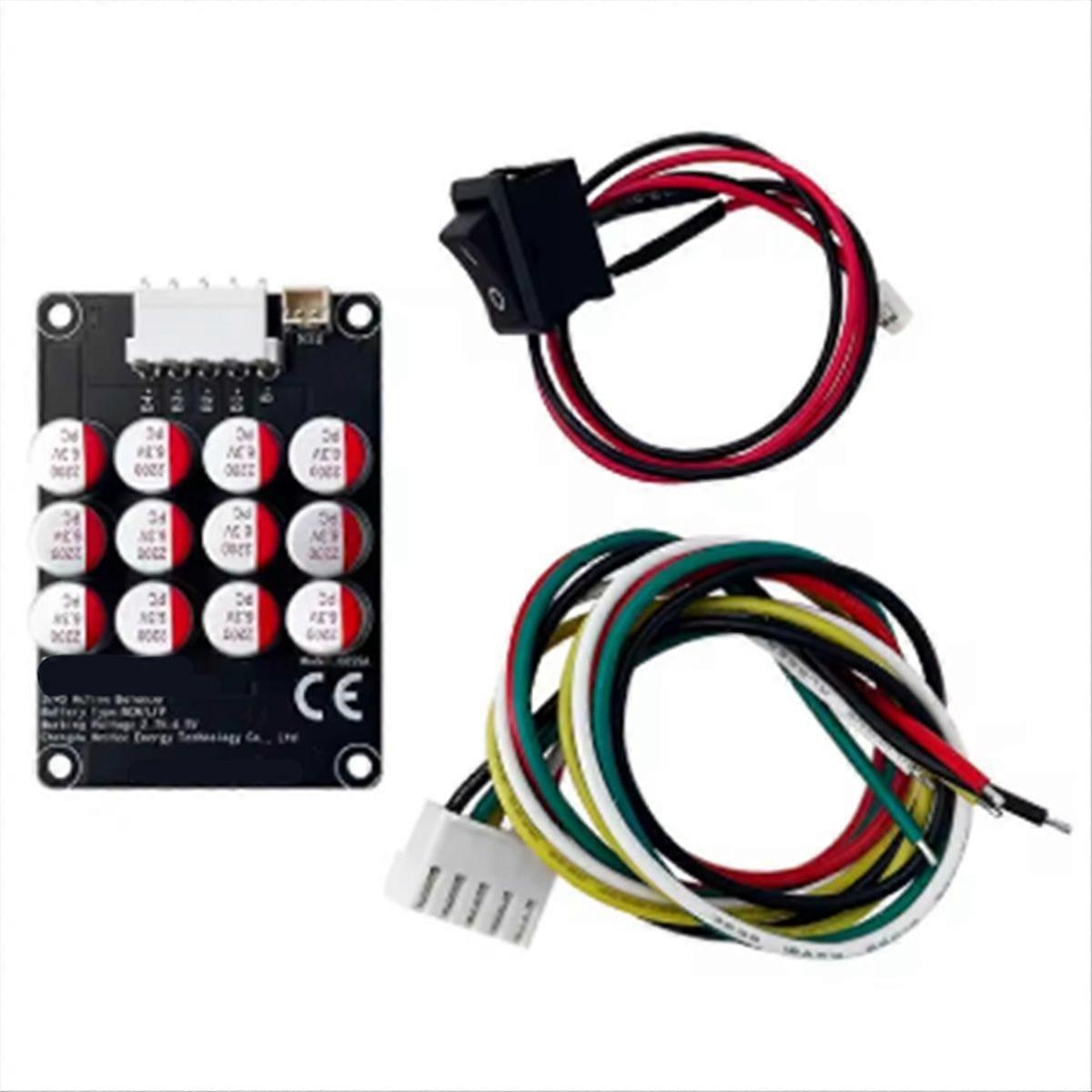 For Lithium Battery Active Balancer 3-4S 5A with Swich