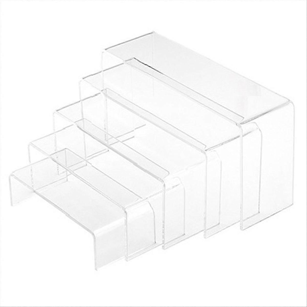 ラダーアクリルディスプレイスタンド 化粧品ラック ジュエリーラック