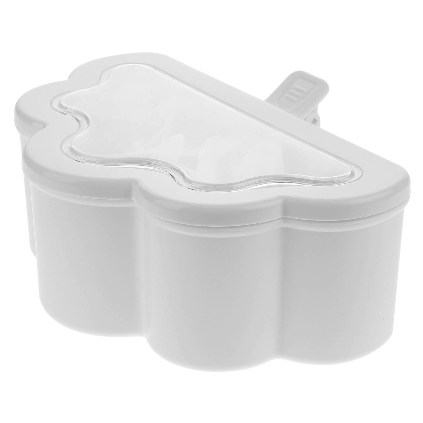 Reusable Plastic Multi-Grids Spice Jar for Storage 1 Piece with Compartments